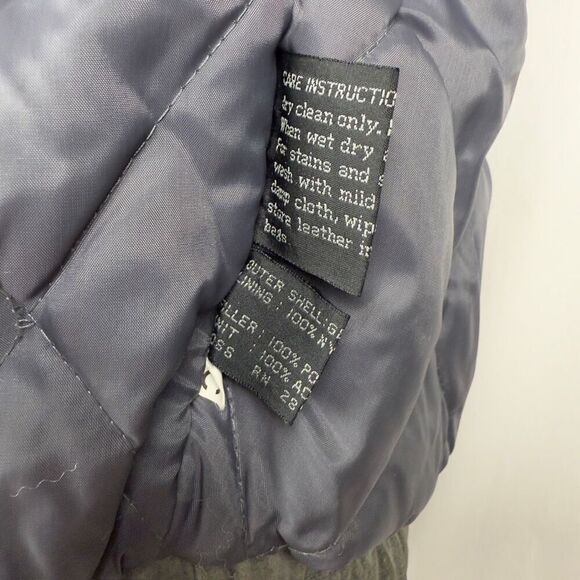 Members Only Vintage Suede Leather Bomber - Men’s 40 - Picture 6 of 7